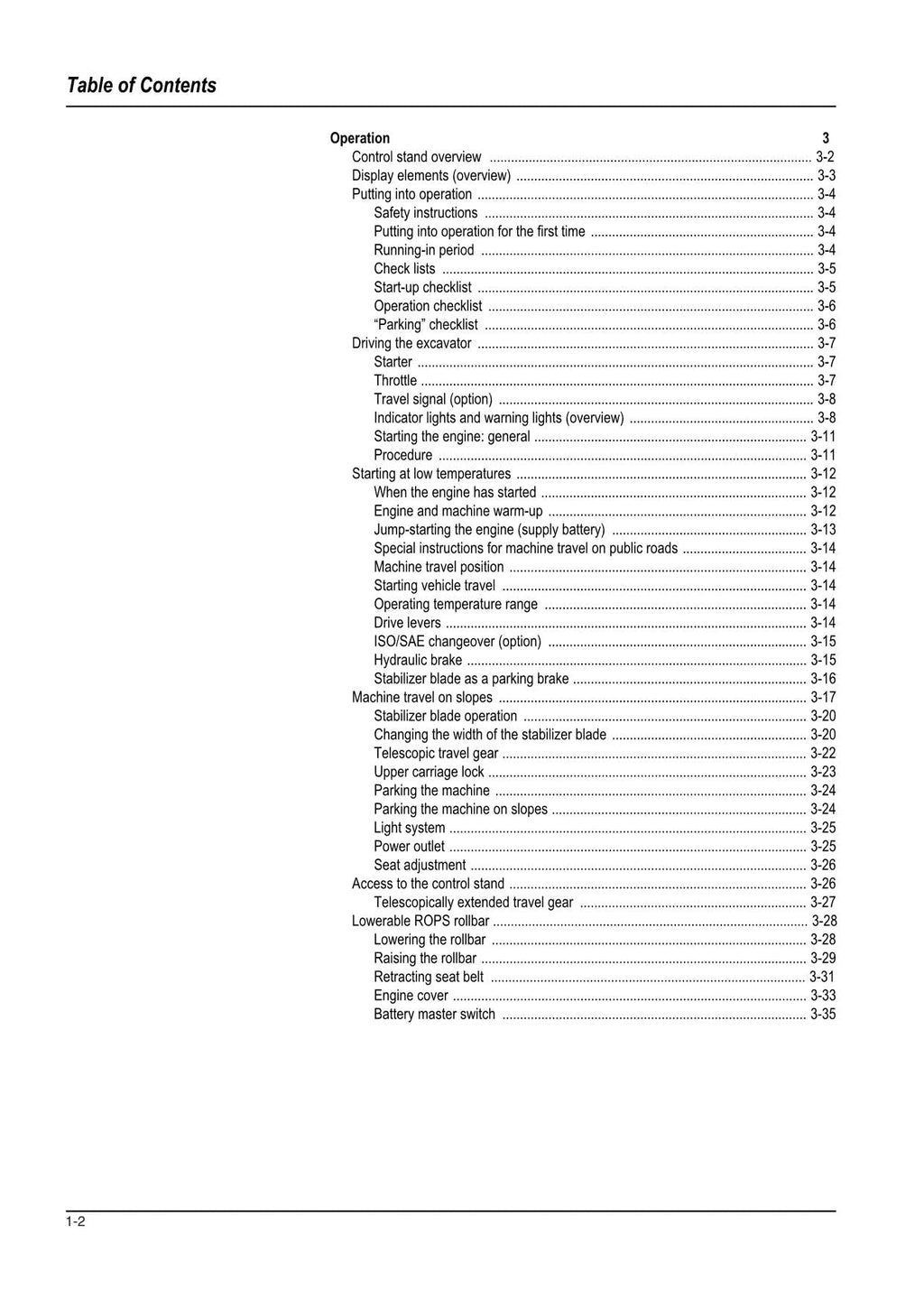 Manual de mantenimiento del operador de la excavadora sobre cadenas Hyundai HX10A