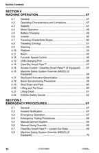 Manual del operador de mantenimiento y operación de la plataforma elevadora JLG E450AJ 3122316900