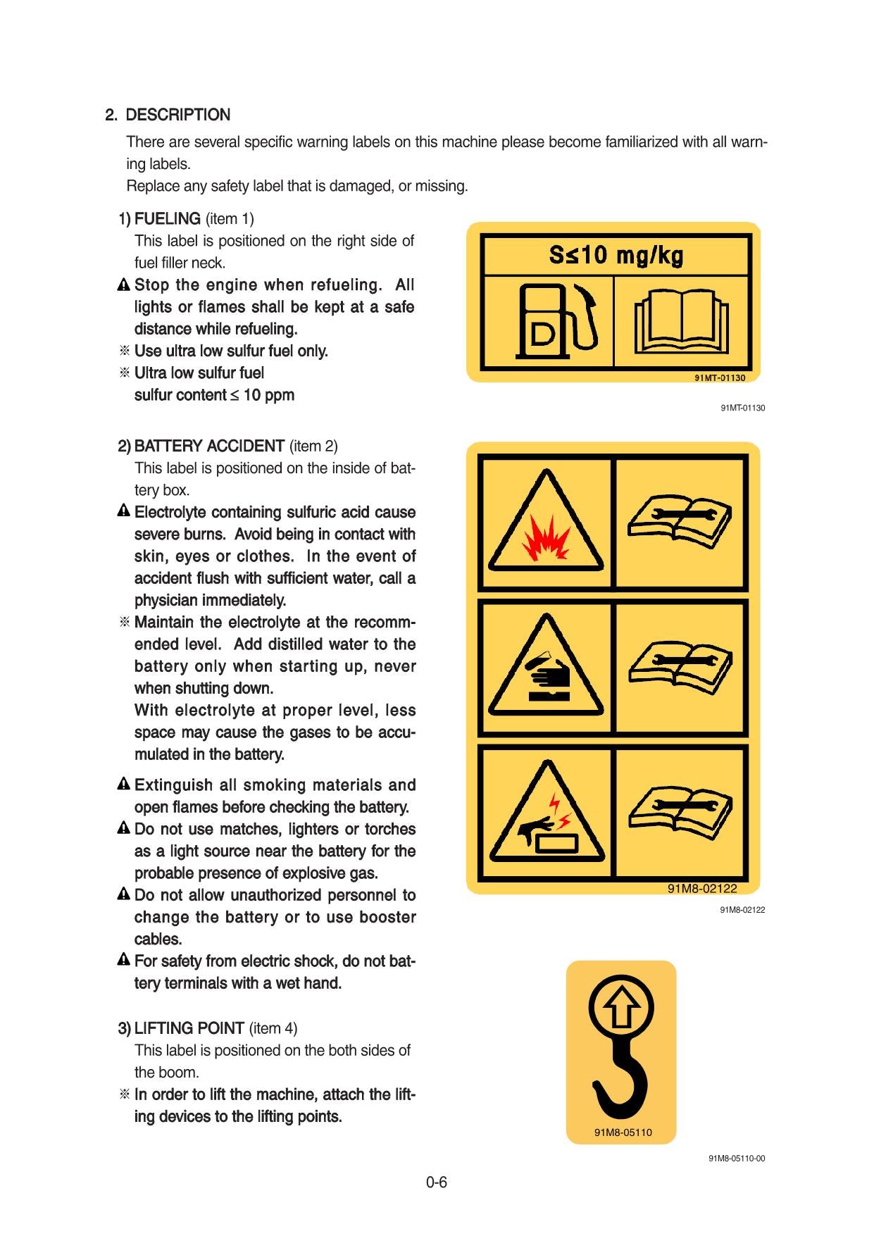 Hyundai HX60A CRAWLER EXCAVATOR Operators Maintenance Manual