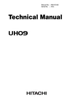 HITACHI UH09 EXCAVATOR SERVICE MANUAL