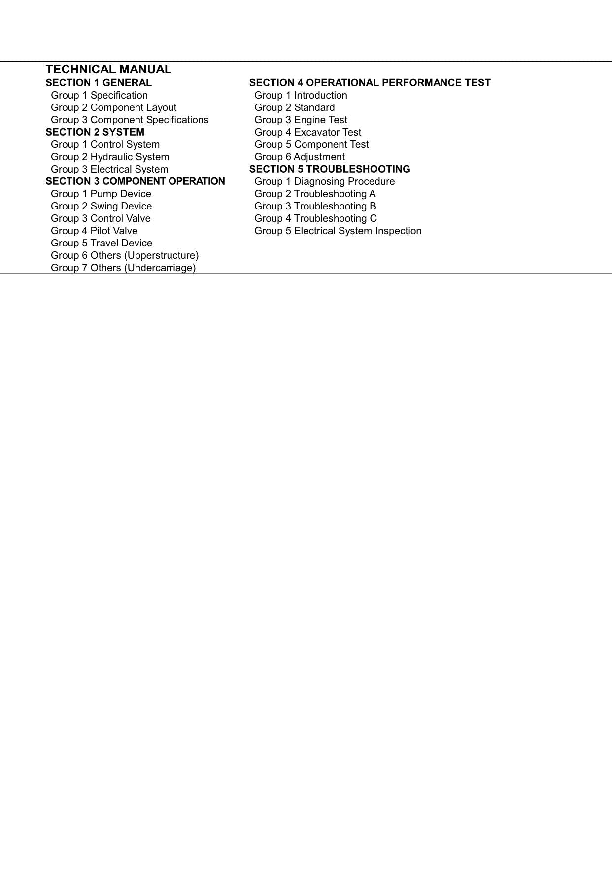 Hitachi ZX8-2 ZX10U-2 Excavator Workshop Service Repair manual