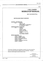 Hitachi LX30 Wheel Loader Workshop Manual
