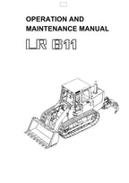 Liebherr LR611 CRAWLER LOADER Operators manual
