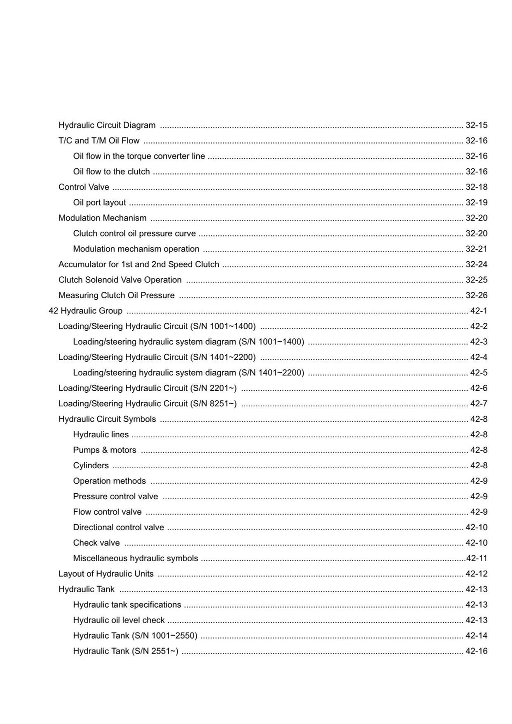Hitachi ZW180-G Wheel Loader Technical Manual Operational Principle