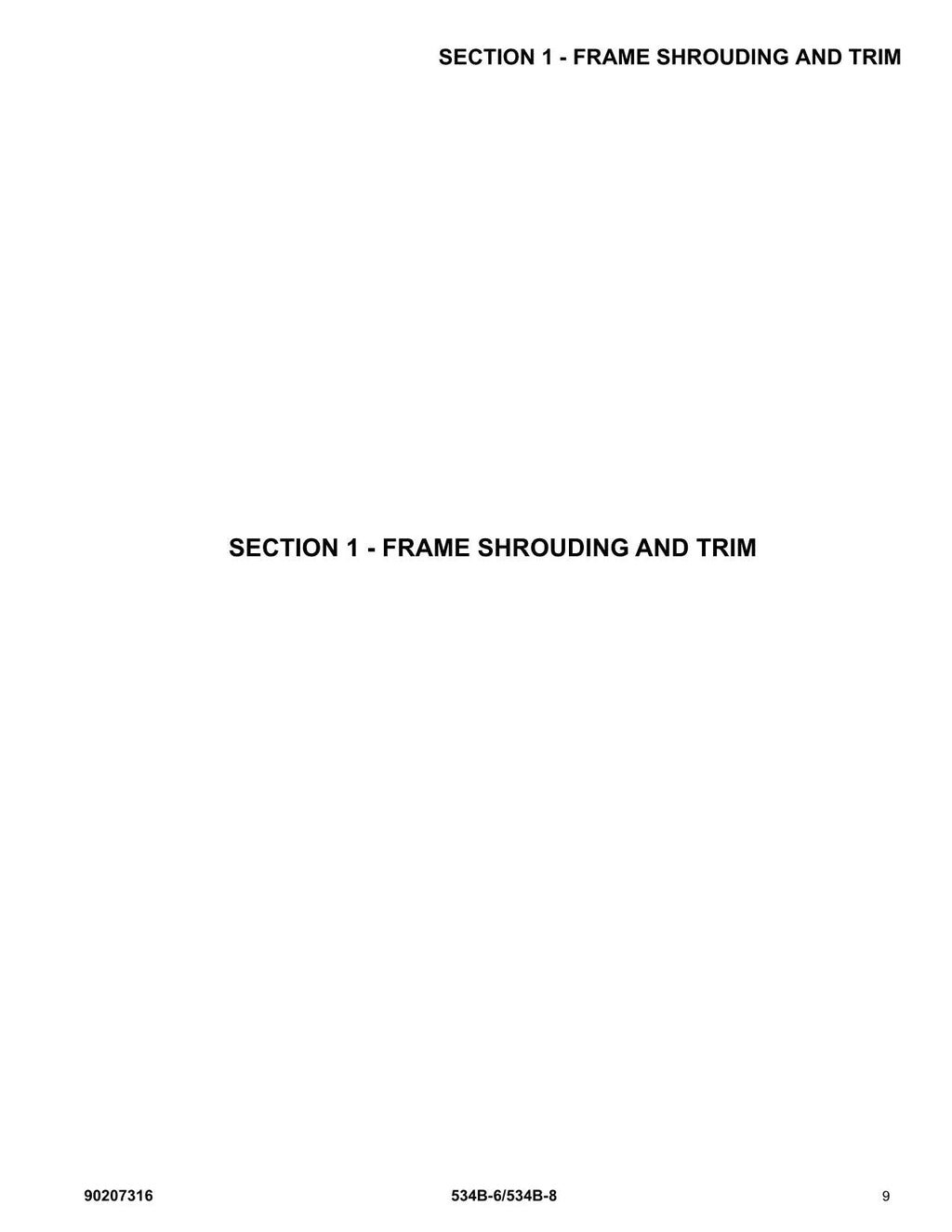 GRADALL JLG 534B-6 534B-8 Telehandler Parts Catalog Manual