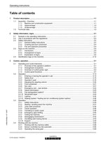 Liebherr A312 Litronic Excavator  Operators manual