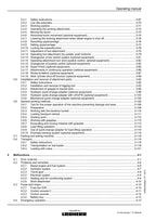 Liebherr A316 Litronic Excavator Operators manual