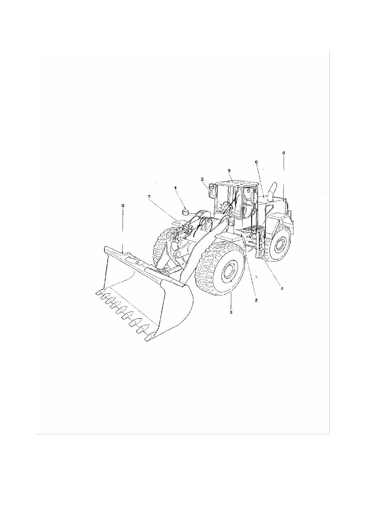 Hitachi LX290E-2 Wheel Loader Parts Catalog Manual SN 382F1600-up