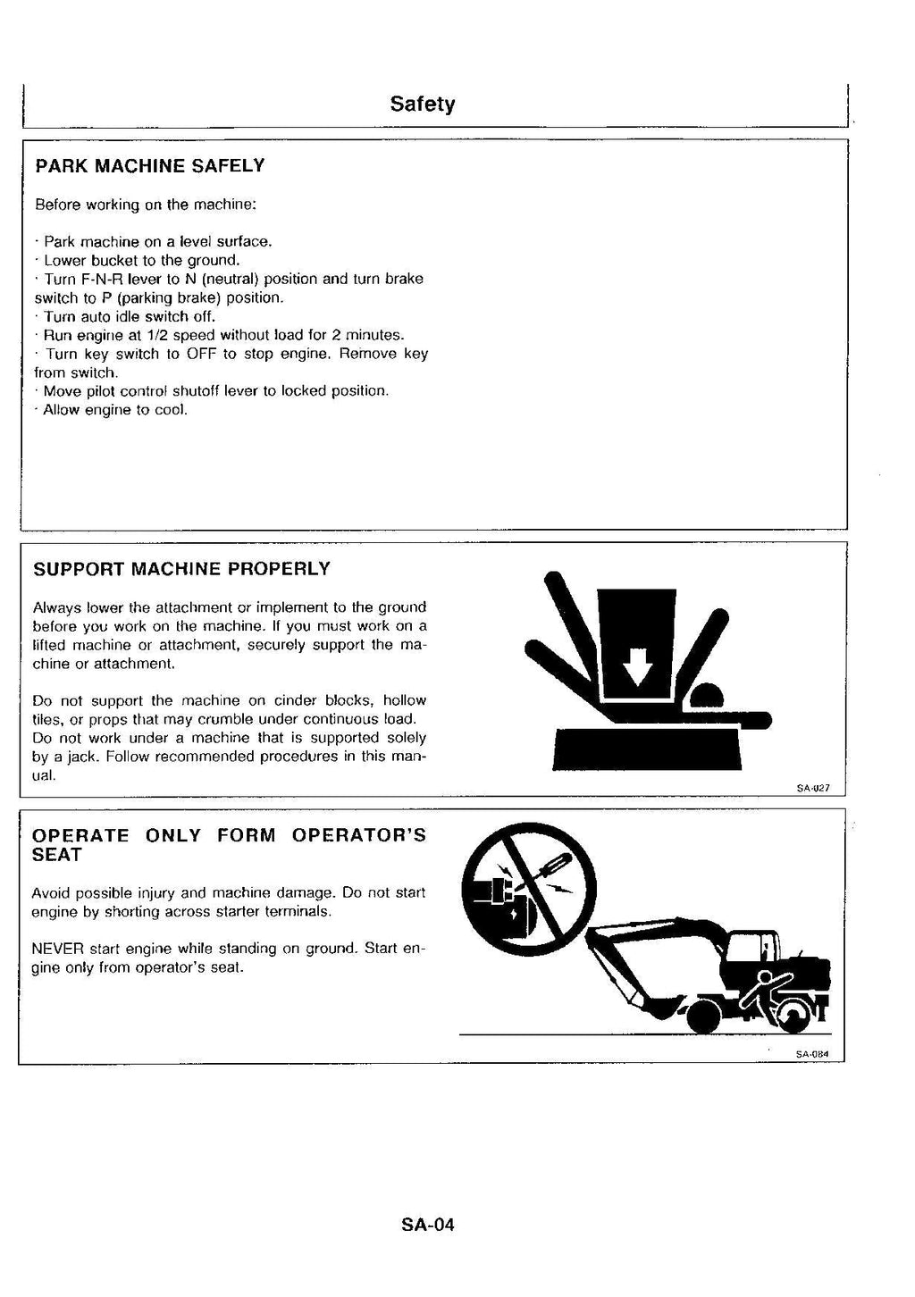 HITACHI EX100WD Excavator Service Manual