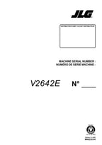 TOUCAN V2642E Vertical Lift Parts Catalog Manual Multi language