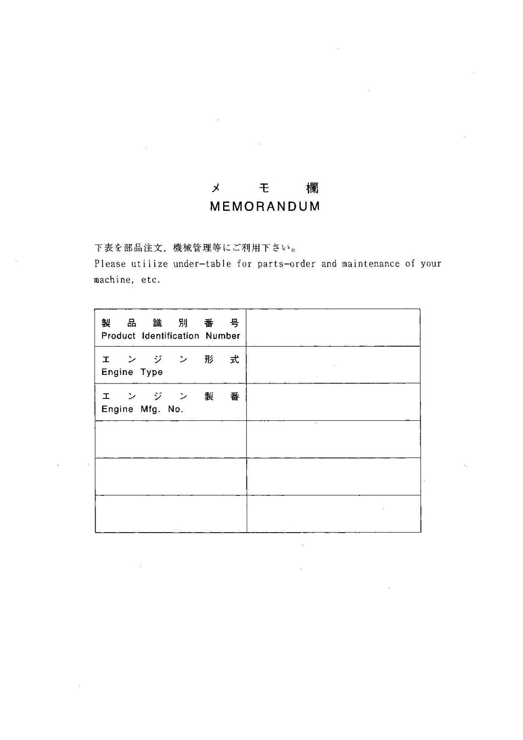 Hitachi LX80-5 Wheel Loader Equip Component Parts Catalog Manual SN 005101-up