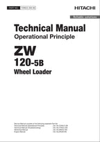 Hitachi ZW120-5B Wheel Loader Technical Manual Operational Principle