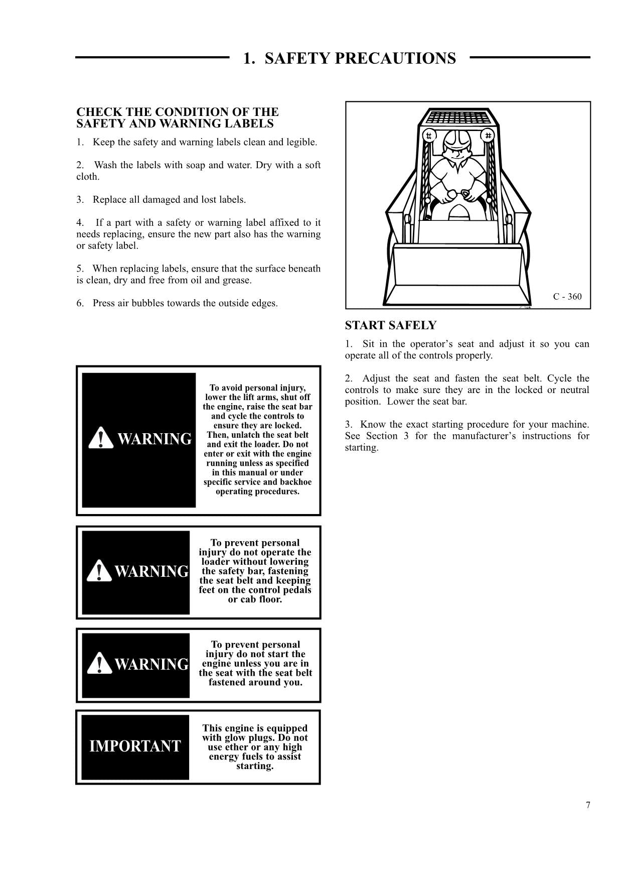 Hyundai HSL1500T SKID STEER LOADER Operators Maintenance Manual