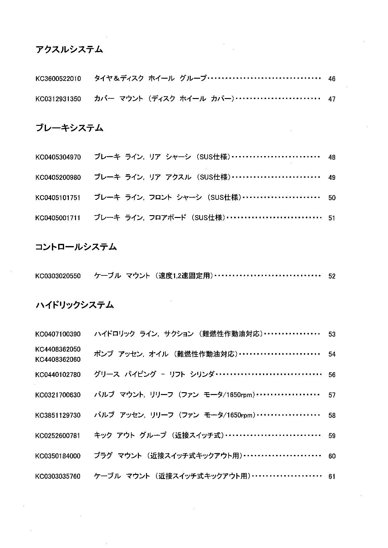 Hitachi ZW370 Wheel Loader Parts Catalog Manual SN 000298-