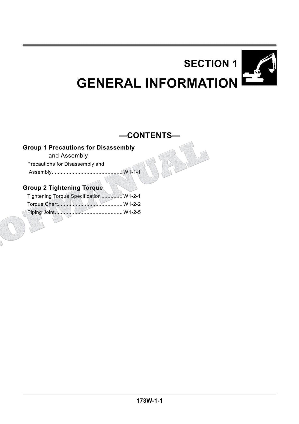 HITACHI EX300-5 EX300LC-5 EX330LC-5 EX350H-5 Excavator Workshop manual