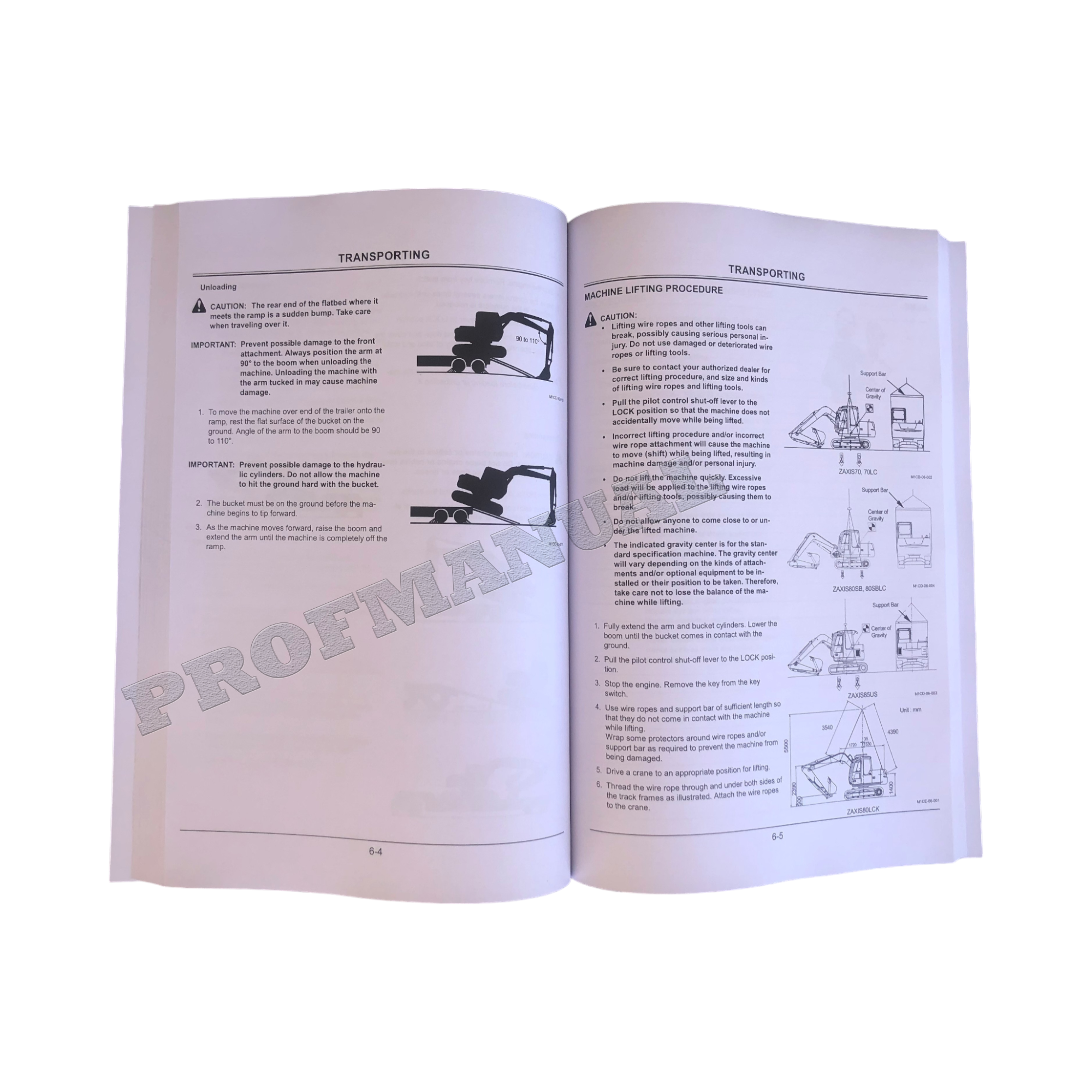 HITACHI ZAXIS ZX 70 70LC EXCAVATOR OPERATORS MANUAL 60001