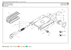 Manual del catálogo de piezas de la pluma sobre orugas compacta JLG GEN 2 y 3 X19J GEN 2 X19JA