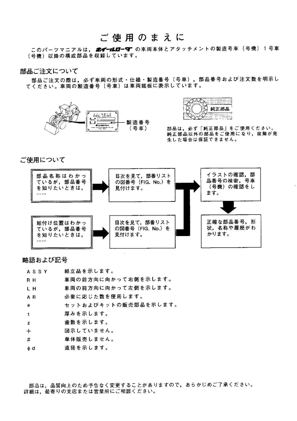 Hitachi LX130-7 LX160-7 Wheel Loader Parts Catalog Manual SN 00101