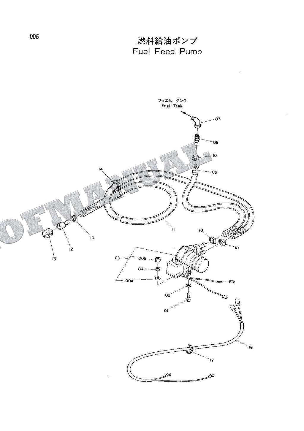 HITACHI EX150 Excavator Parts Catalog Manual EP133-CE1-1