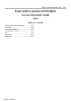 HITACHI 4JJ1 Interim Tier 4 Compatible Engine Technical Service Manual