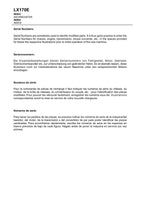 Hitachi LX170E Wheel Loader Parts Catalog Manual SN 384F1001-up