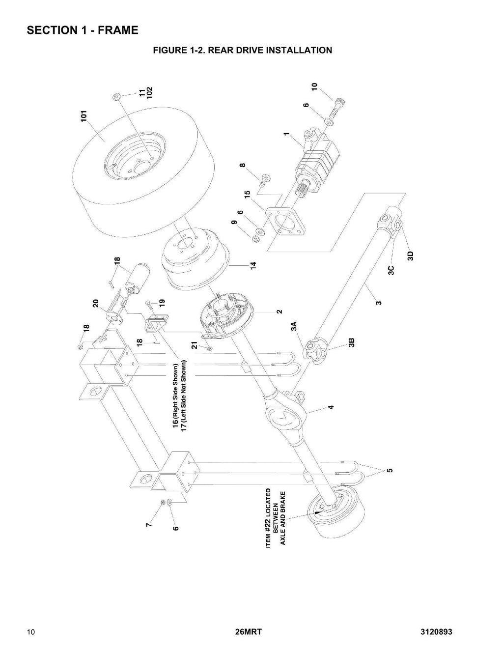 JLG 26MRT Scissor Lift Parts Catalog Manual