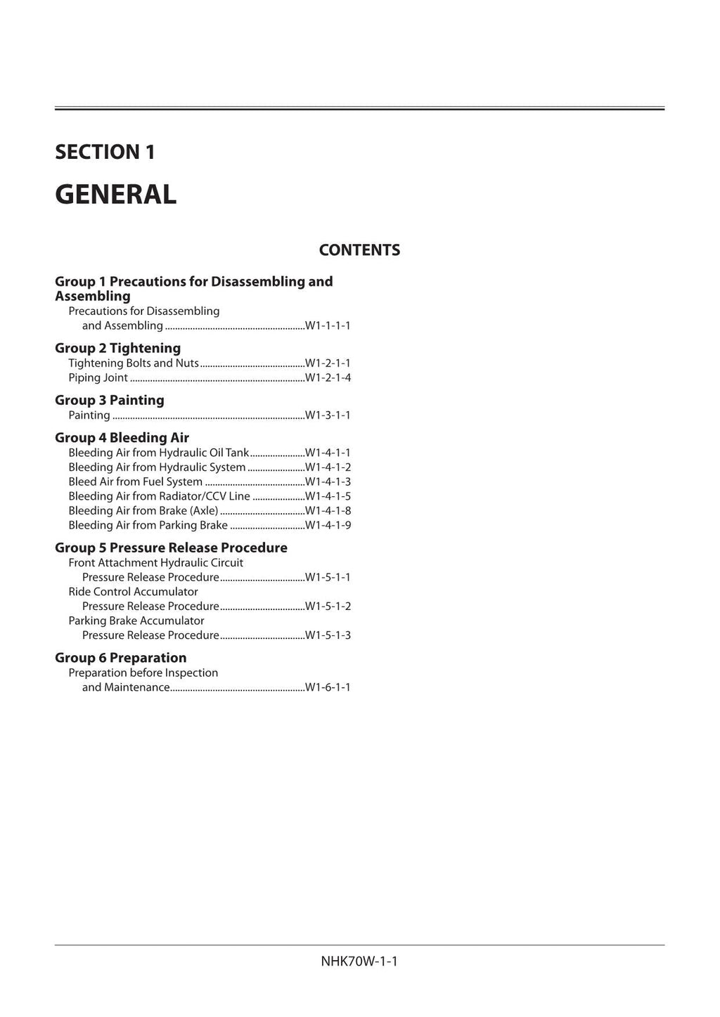 Hitachi ZW550-6 Wheel Loader Workshop Manual
