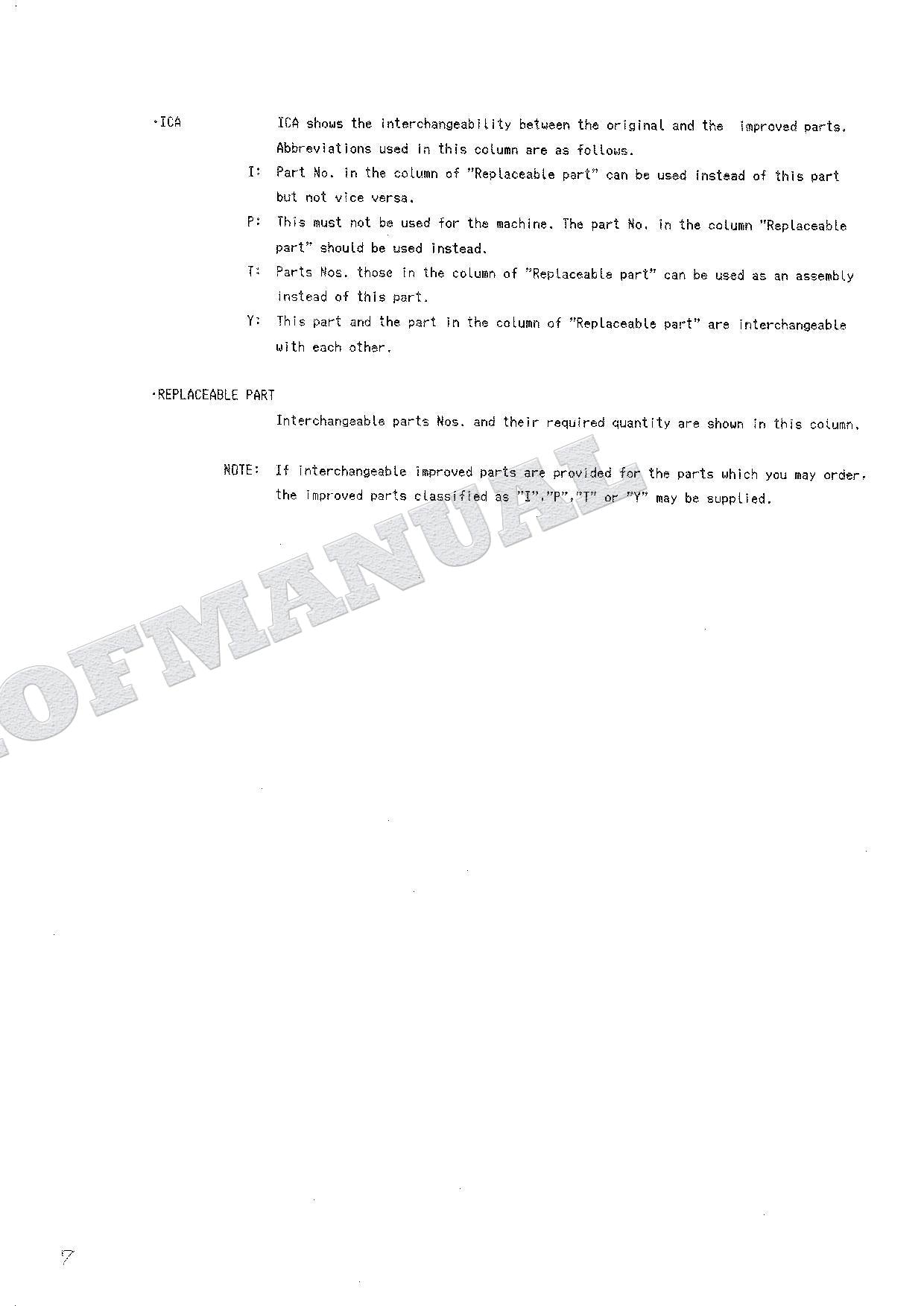 HITACHI WH04 Excavator Parts Catalog Manual SN 0001-