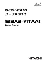 MANUAL DEL CATÁLOGO DE PIEZAS DEL MOTOR HITACHI S12A2