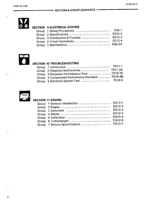 HITACHI EX270 EX270LC EXCAVATOR SERVICE MANUAL
