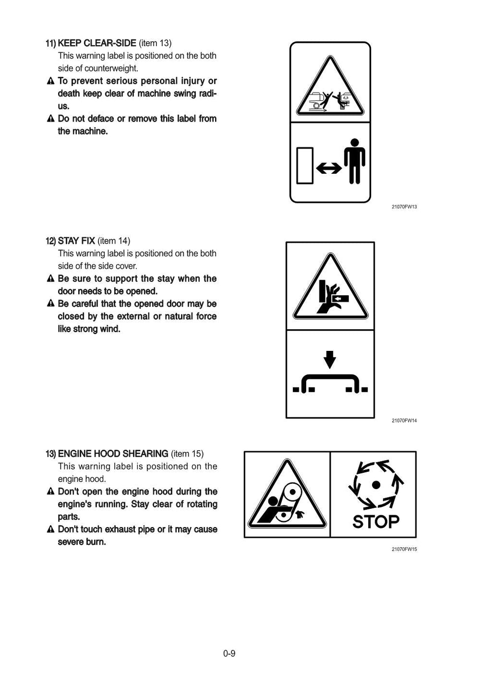 Manual de mantenimiento del operador de la excavadora sobre cadenas Hyundai HX210HD HX220HD