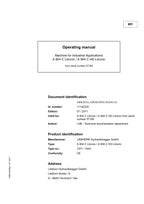 Liebherr A904 C Litronic A904 C HD Litronic Excavator Operators manual