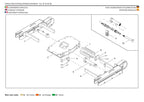 Manual del catálogo de piezas de la pluma sobre orugas compacta JLG GEN 2 y 3 X19J GEN 2 X19JA