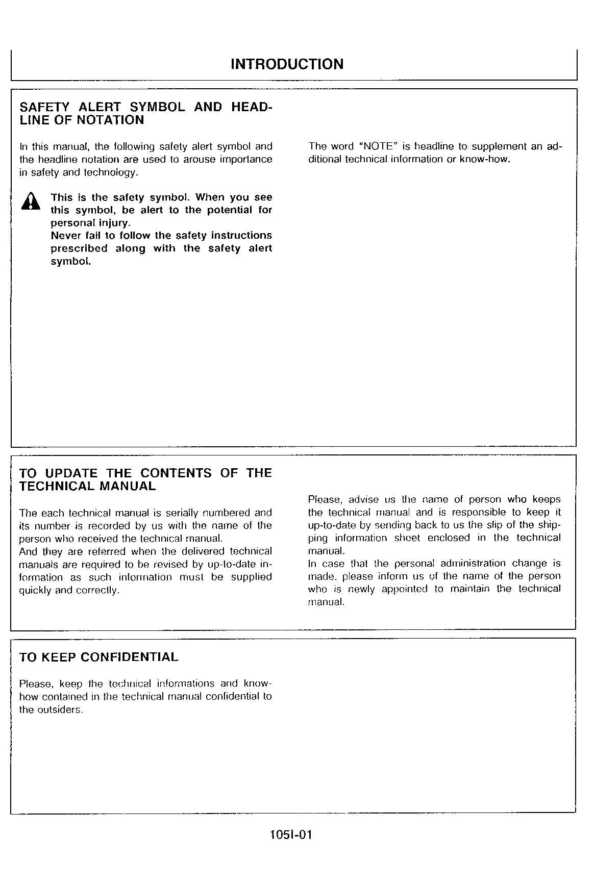 HITACHI EX120-2 Excavator Service Manual