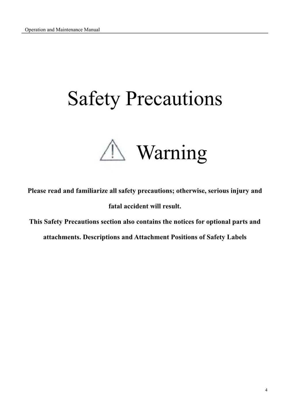 Hyundai HL630L HL635L WHEEL LOADER Operators Maintenance Manual