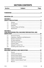 JLG 520AJ Boom Lift Maintenance Operation Operators Manual 31222363