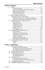 JLG 1043 1055 1255 742 943 Telehandler Maintenance Operators Manual 31211631