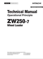 Hitachi ZW250-7 Wheel Loader Technical Manual Operational Principle