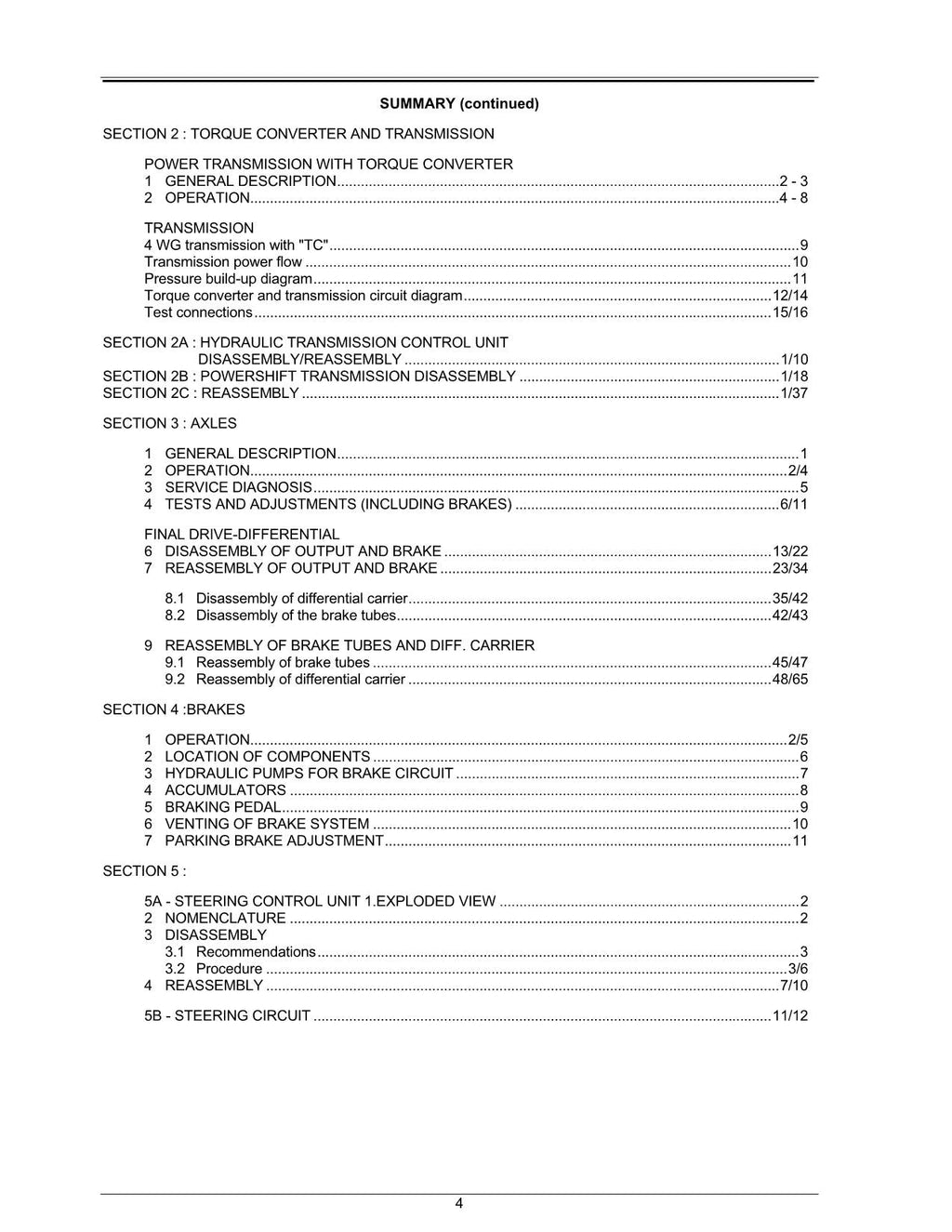Hitachi LX170E LX210E LX290E Wheel Loader Service Manual