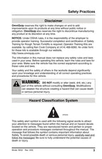 SKYTRAK 8042 Telehandler Maintenance Operation Operators Manual 8990392