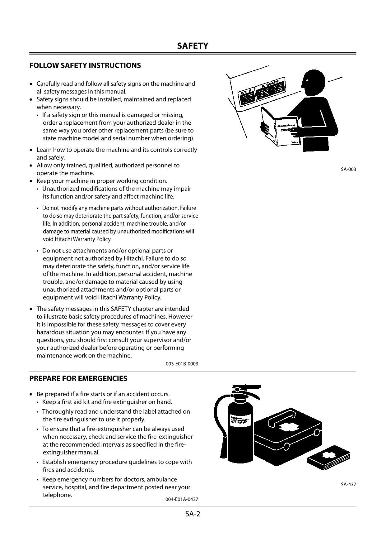 Hitachi ZW20 Wheel Loader Workshop Manual