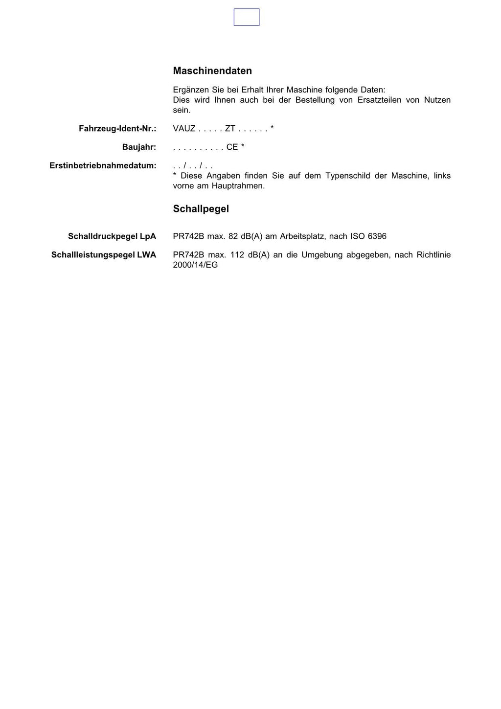 Liebherr PR742 B Litronic Planierraupe Betriebsanleitung
