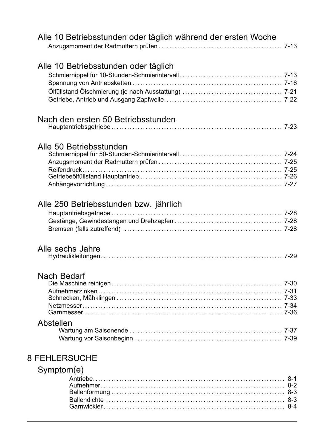 New Holland BR120 BR150 UTILITY Rundballenpresse Betriebsanleitung