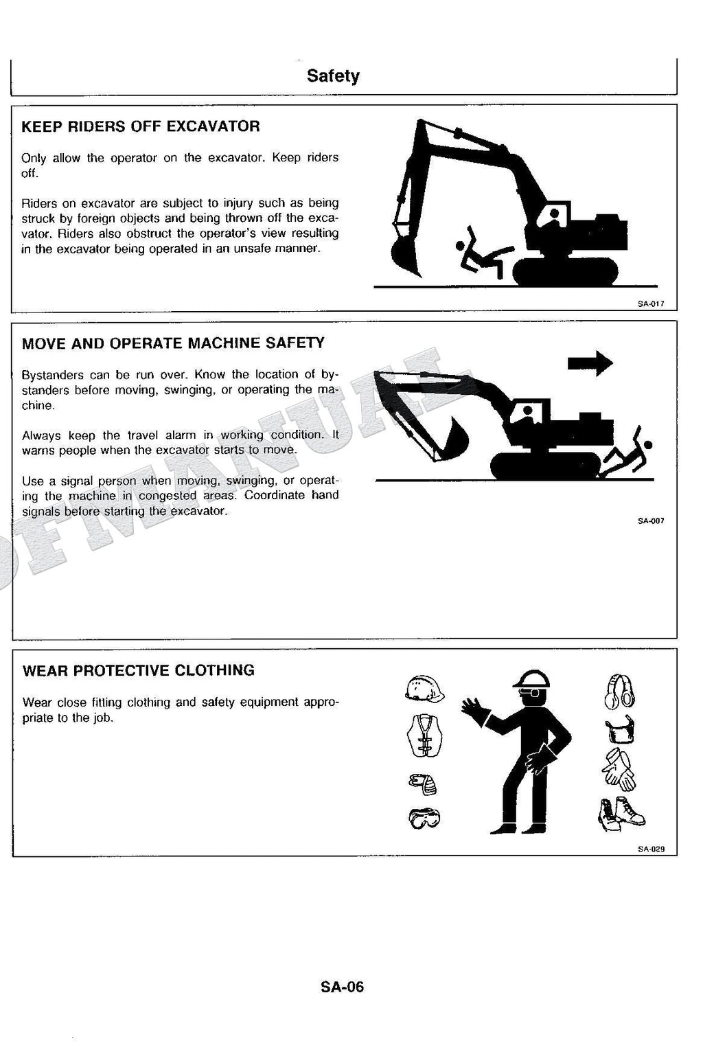 HITACHI EX220-2 Hudraulic Excavator Service Manual