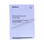 Caterpillar 303.5 Excavator Service Manual Disassem Assembly 2 books *Send serial #