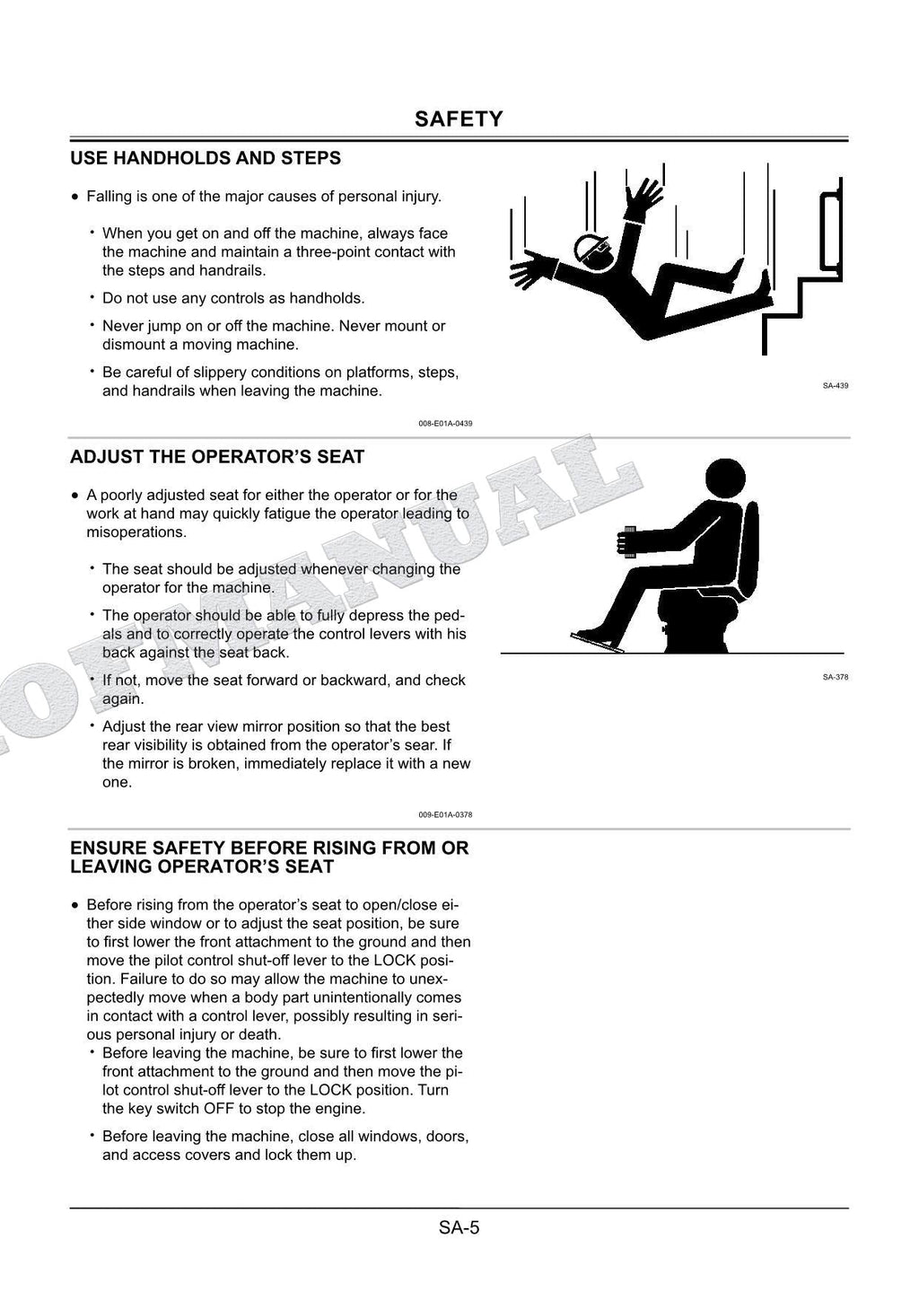 HITACHI ZX200LC-3 ZX225USRLC-3 Telescopic Clamshell Workshop Service Manual