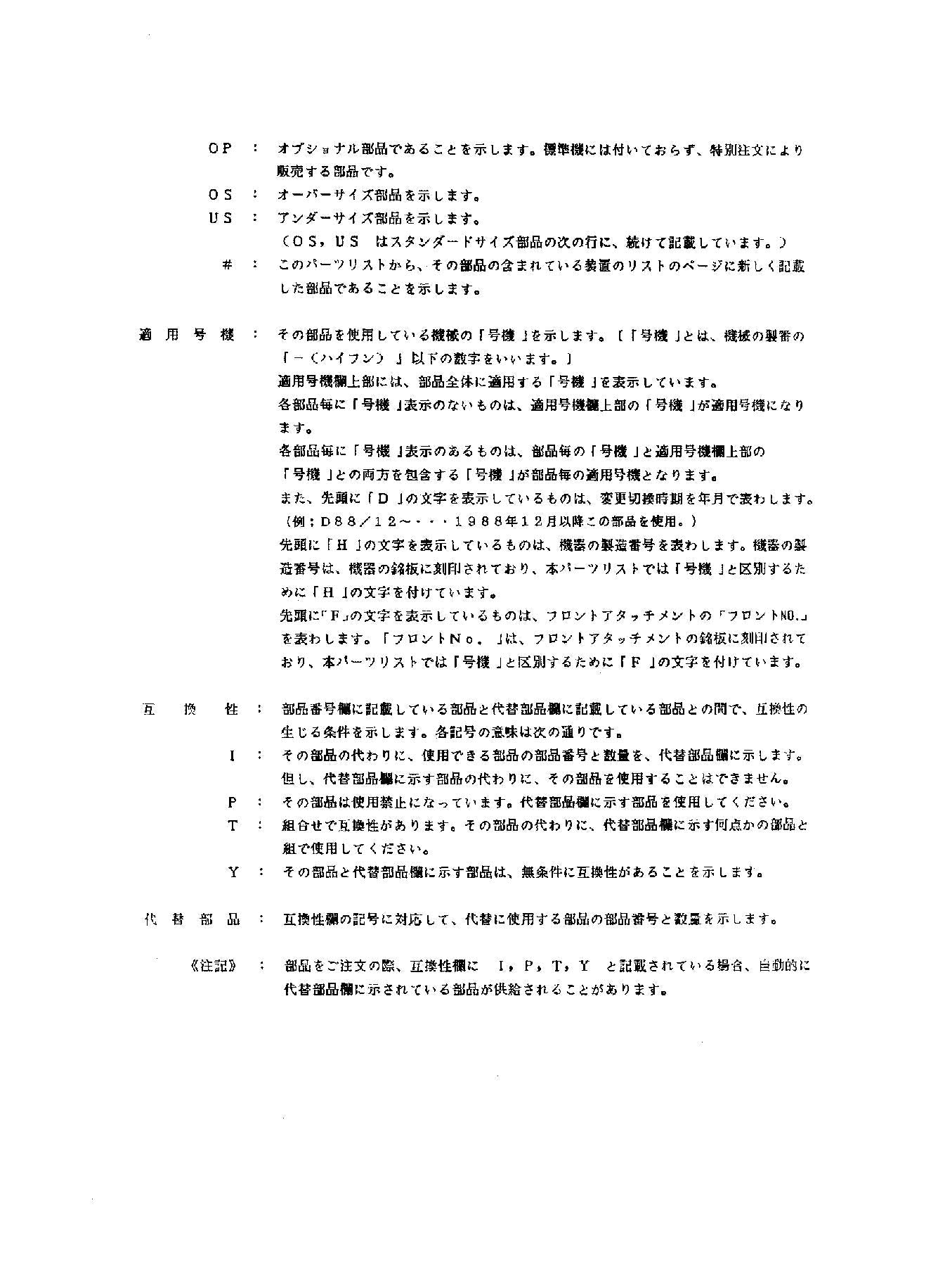 Hitachi LX120 Wheel Loader Parts Catalog Manual SN 00101-up
