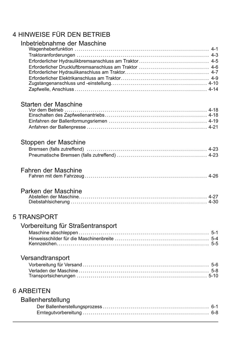 New Holland Pro Belt 165 190 Rundballenpresse Betriebsanleitung 92168838