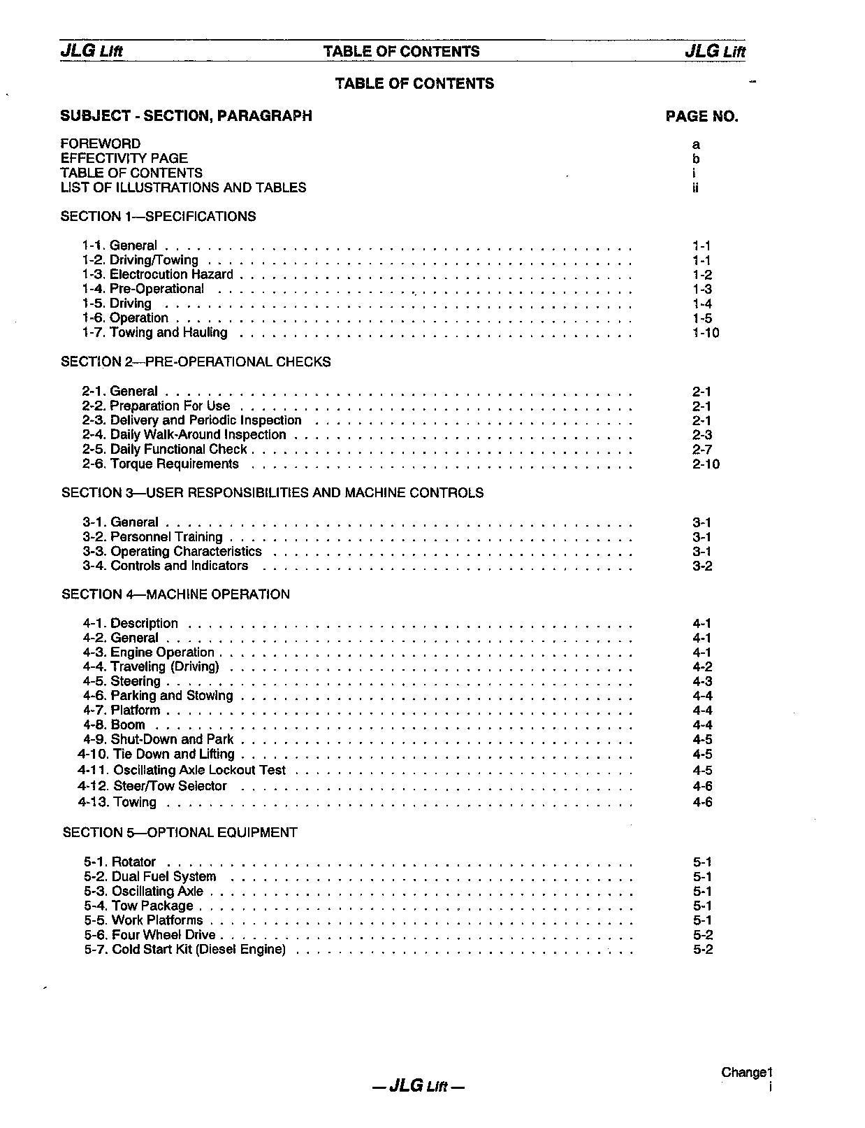 Manual del operador de mantenimiento y operación de elevadores de tijera JLG 60H 70H