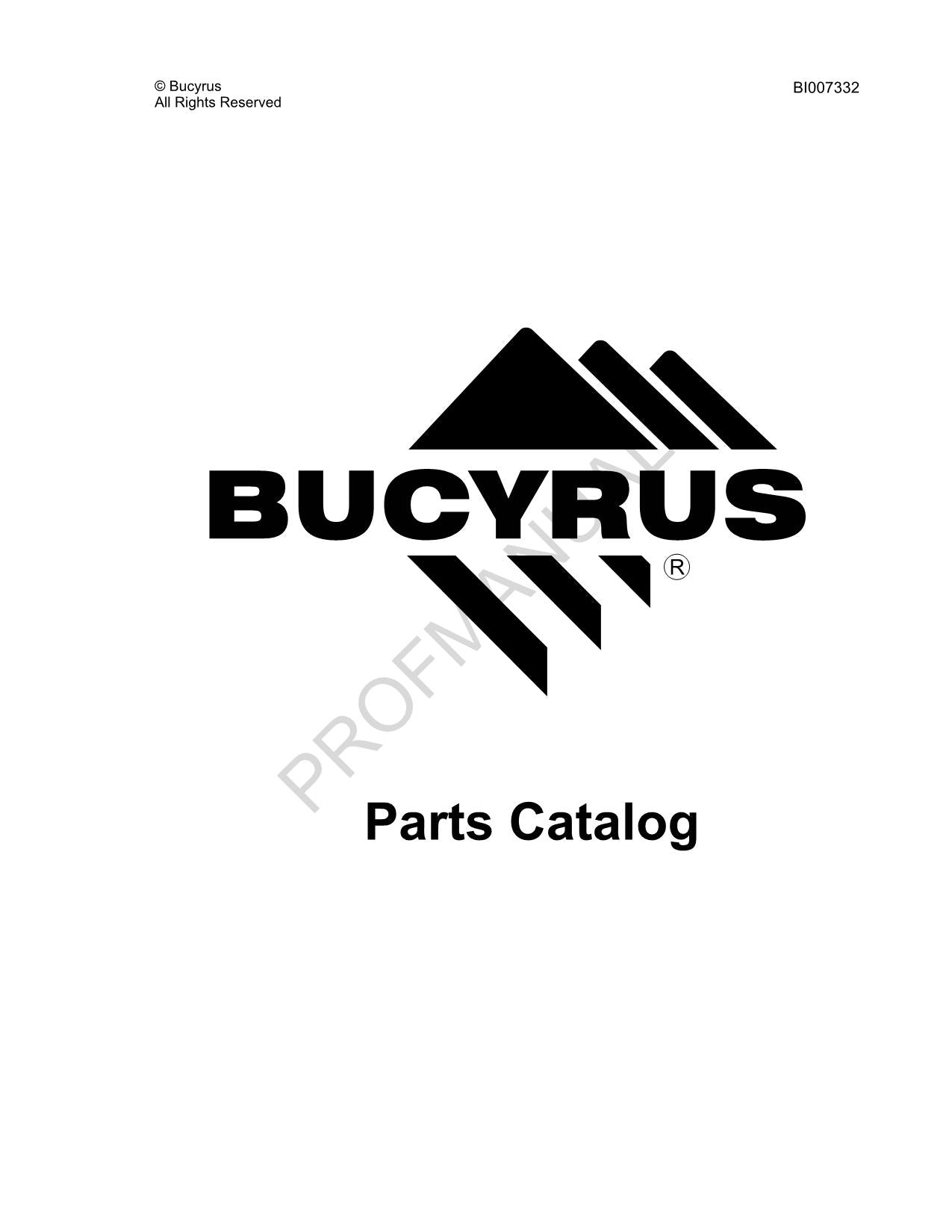 Manual del catálogo de piezas del camión todoterreno Caterpillar TEREX I UNIT RIG MT4400DC